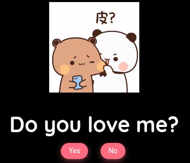 Do you love me? project preview
